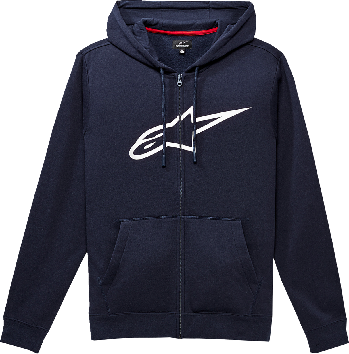 ALPINESTARS Ageless 2 Zip Hoodie - Navy/White - Medium 1038530527020M