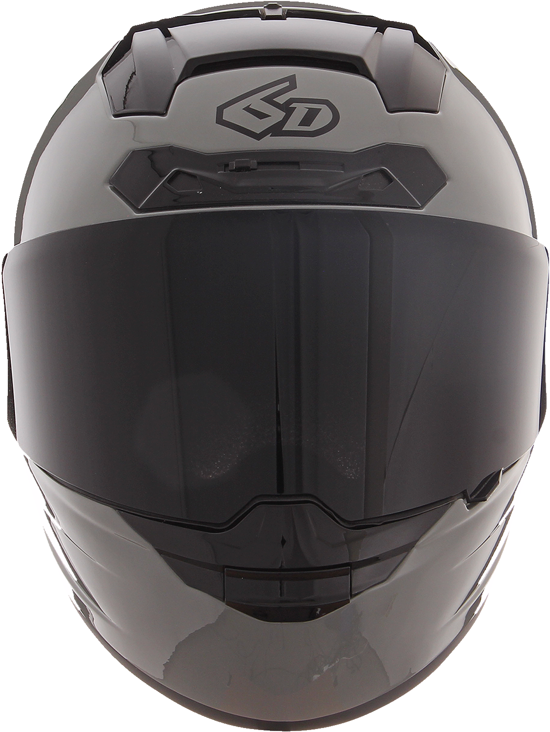 6D ATS-1R Motorcycle Helmet - Gloss Gray - Small 30-0975