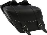 SADDLEMEN Highwayman Rivet Slant-Style Saddlebags - Medium X021-03-040