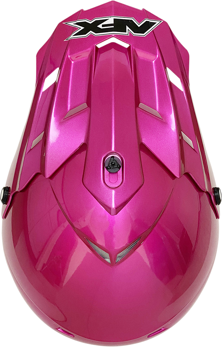 AFX FX-17Y Motorcycle Helmet - Fuchsia - Large 0111-0948