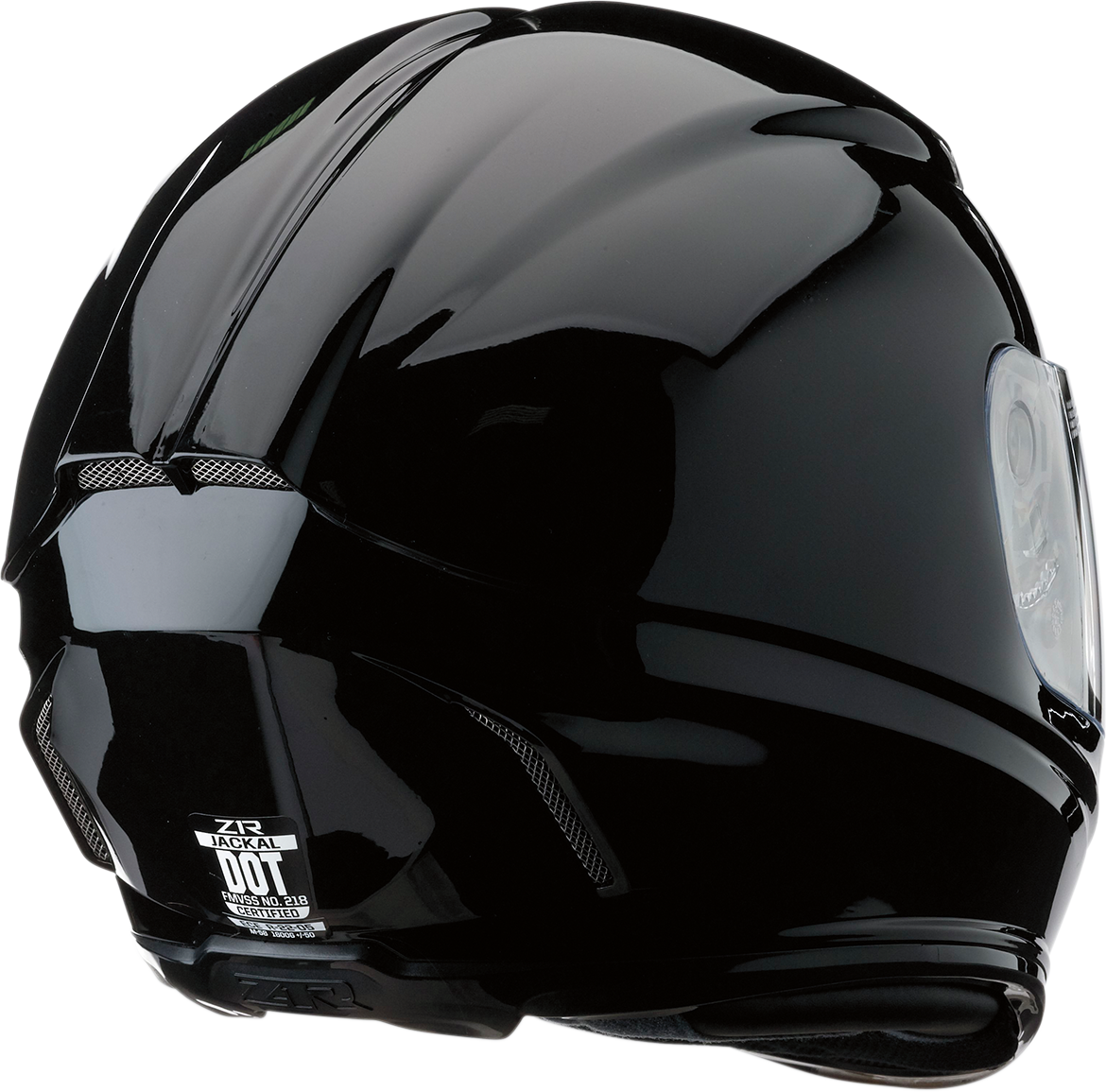 Z1R Jackal Motorcycle Helmet - Black - XS 0101-10791