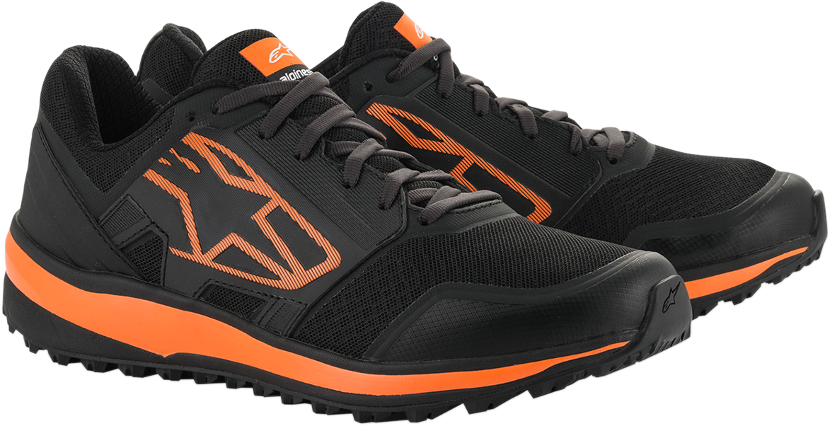 ALPINESTARS Meta Trail Shoes - Black/Orange - US 8 2654820-14-8