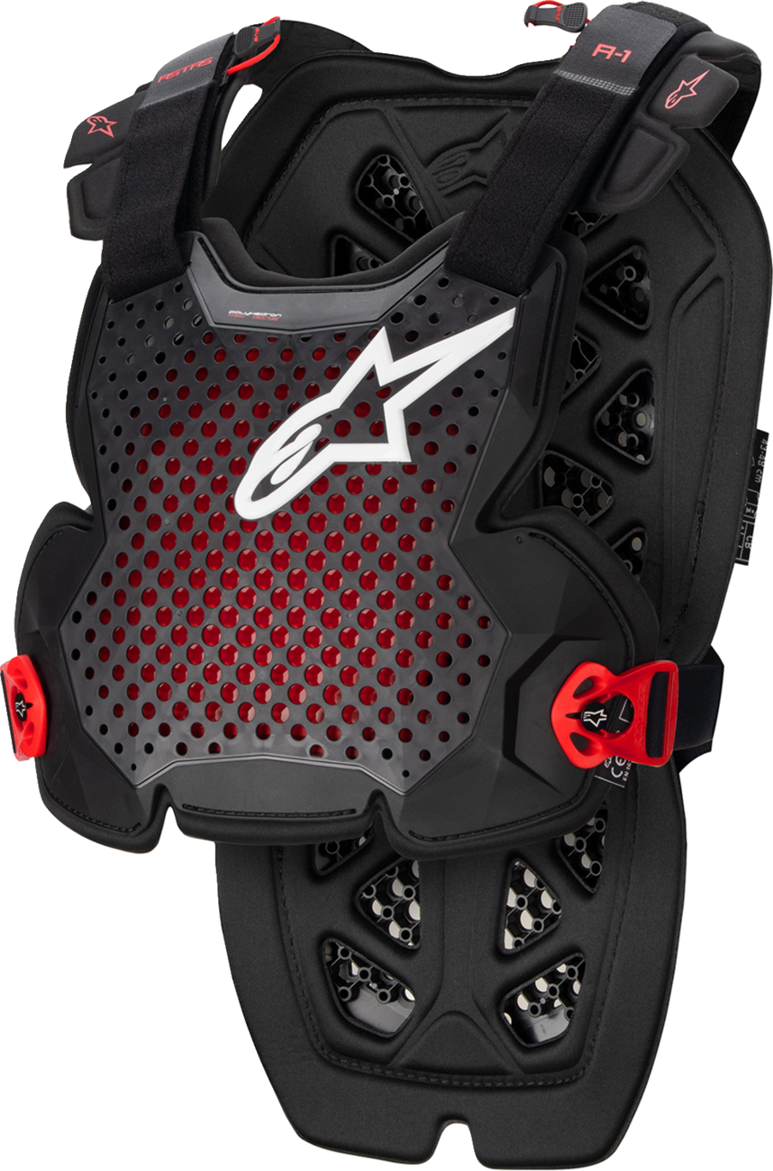 ALPINESTARS A-1 Pro Chest Protector - Black/Red - XL/2XL 67001231431XL2X