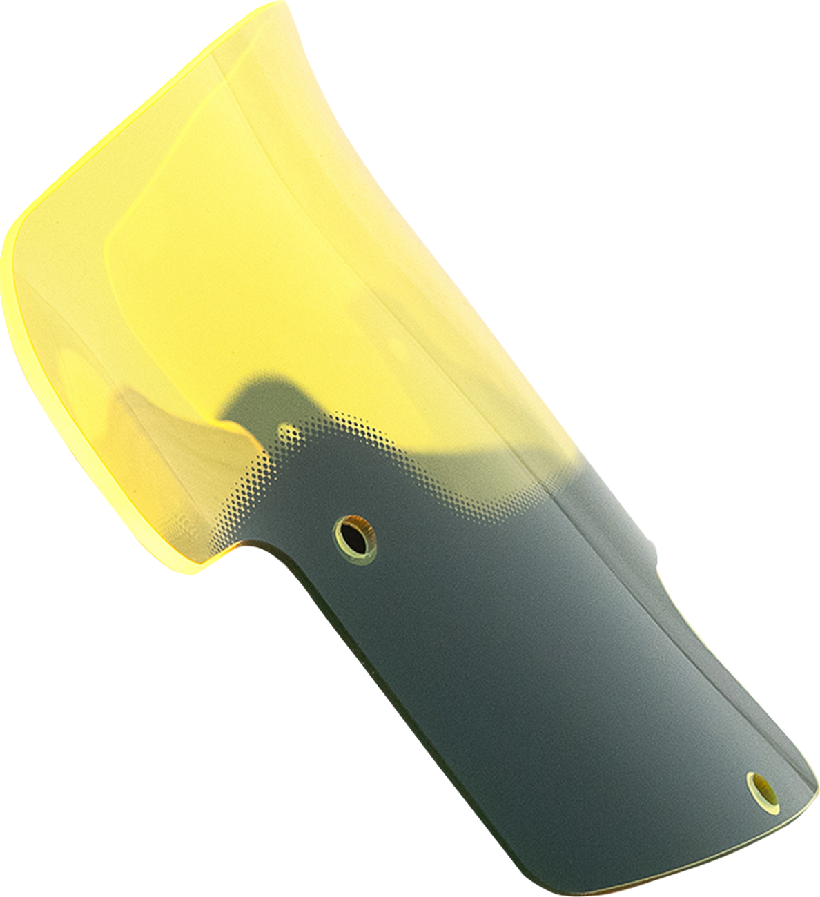 KLOCK WERKS Kolor Flare™ Windshield - 8" - Yellow - Indian KWW-04-0620