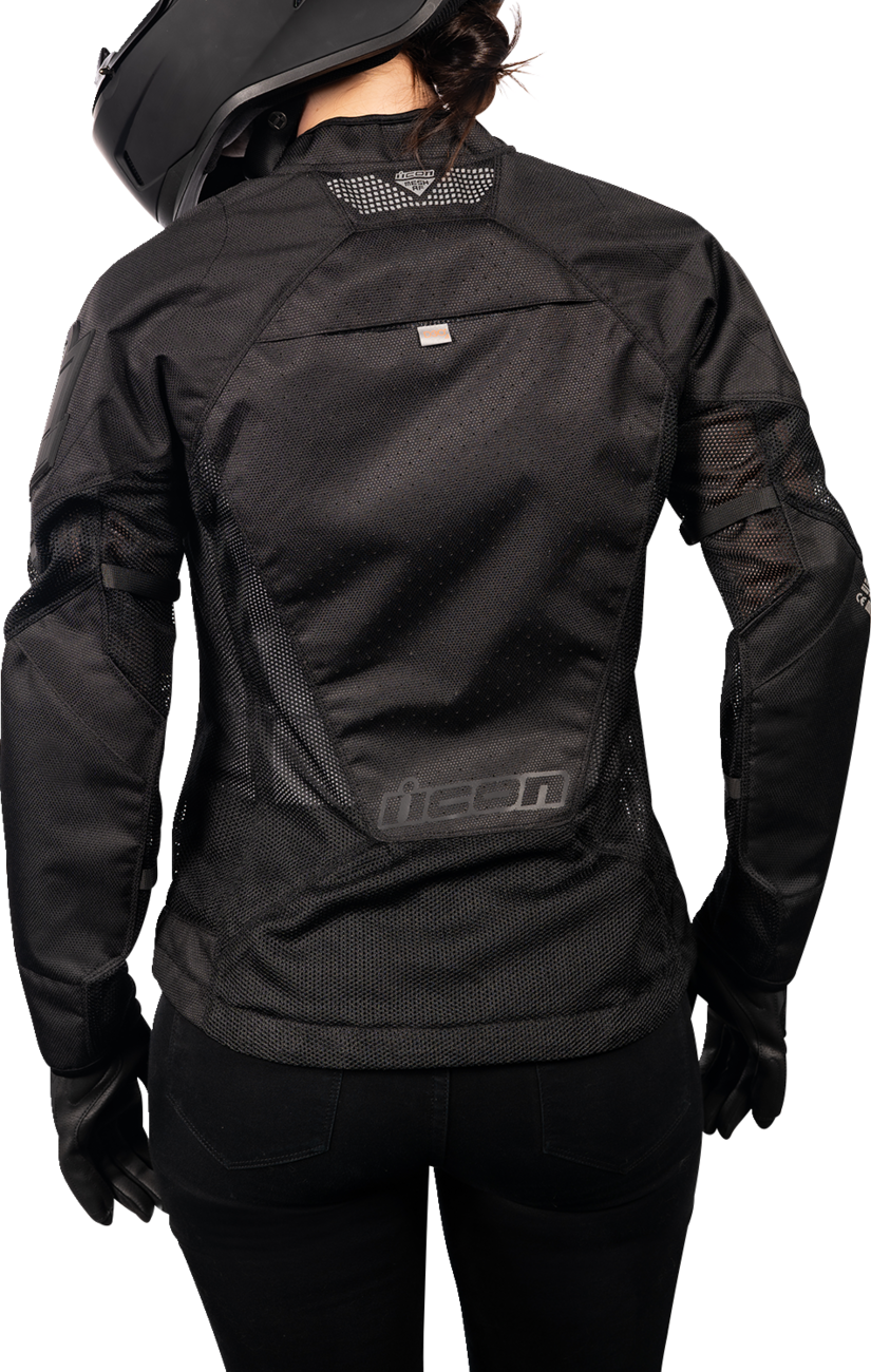 ICON Women's Mesh™ AF Jacket - Stealth - XS 2822-1483