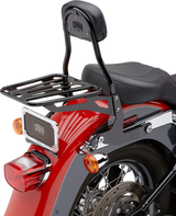 COBRA Backrest Kit - 14" - Black - Softail 602-2002B