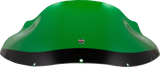 KLOCK WERKS Kolor Flare™ Windshield - 9" - Green - FXRP KWW-02-0613