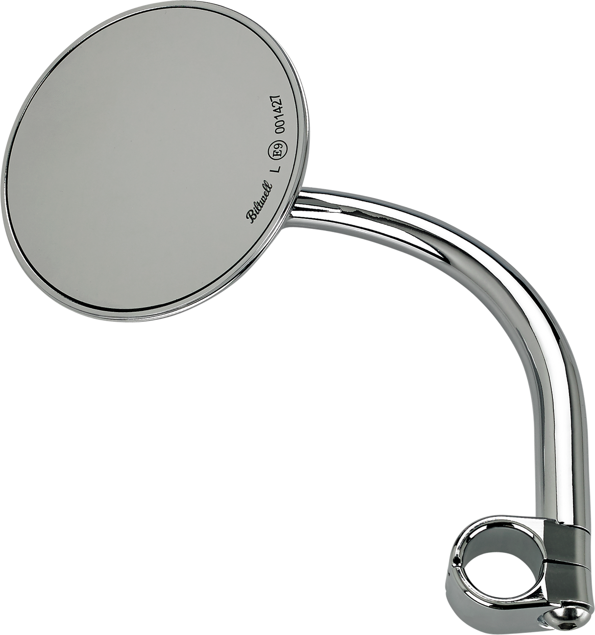 BILTWELL Clamp-On Utility Mirror - Round - Chrome 6503-578-531