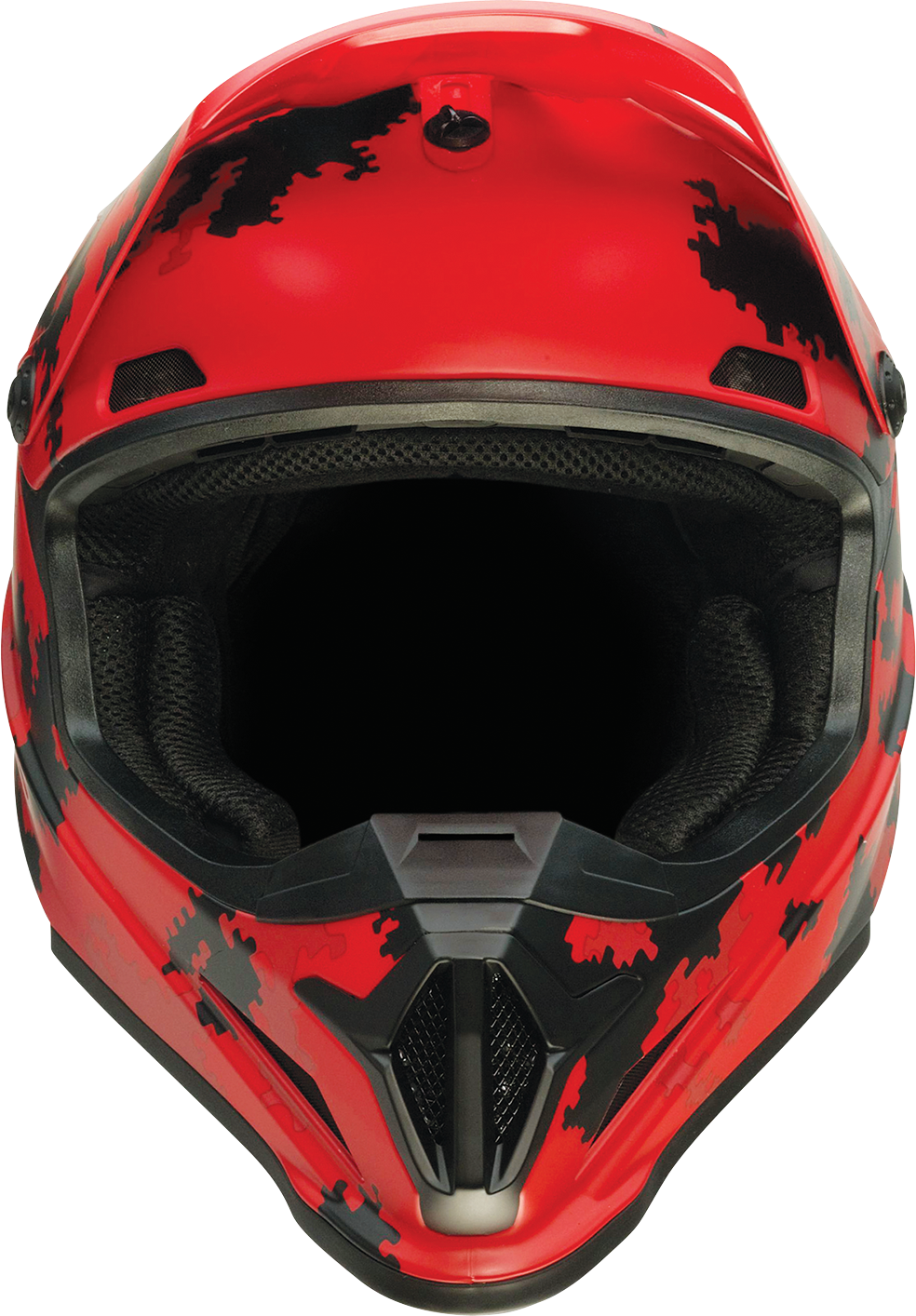 Z1R Rise Motorcycle Helmet - Digi Camo - Red - Small 0110-7281