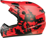 Z1R Youth Rise Motorcycle Helmet - Digi Camo - Red - Large 0111-1462