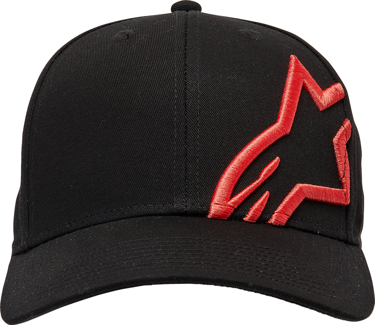 ALPINESTARS Corp Snap 2 Hat - Black/Warm Red - One Size 1211810091523OS