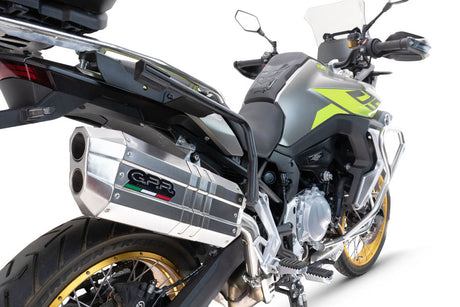 Voge 900DSX 2024-2025 Exhaust GPR Slip-on Hyper Sonic Titanium