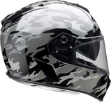 Z1R Warrant Motorcycle Helmet - Camo - Black/Gray - Large 0101-14368