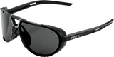 100% Westcraft Sunglasses - Matte Black - Smoke 61046-102-01