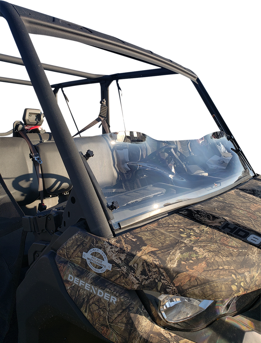 KLOCK WERKS Flare™ Windshield - 12-1/2" - Clear - Defender KWW-05-0481