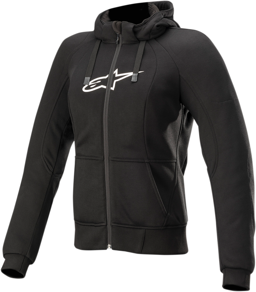 ALPINESTARS Women Stella Chrome Sport Jacket/Hoodie - Black - Medium 4210920-10-M