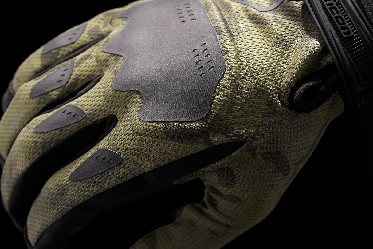 ICON Hooligan™ CE Gloves - Tan Camo - Small 3301-4408