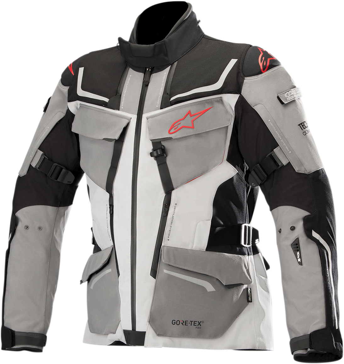 ALPINESTARS Revenant Jacket - Black/Gray/Red - Medium 3603518-1193-M