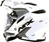 AFX FX-41 Motorcycle Helmet - Range - Matte White - Medium 0140-0077