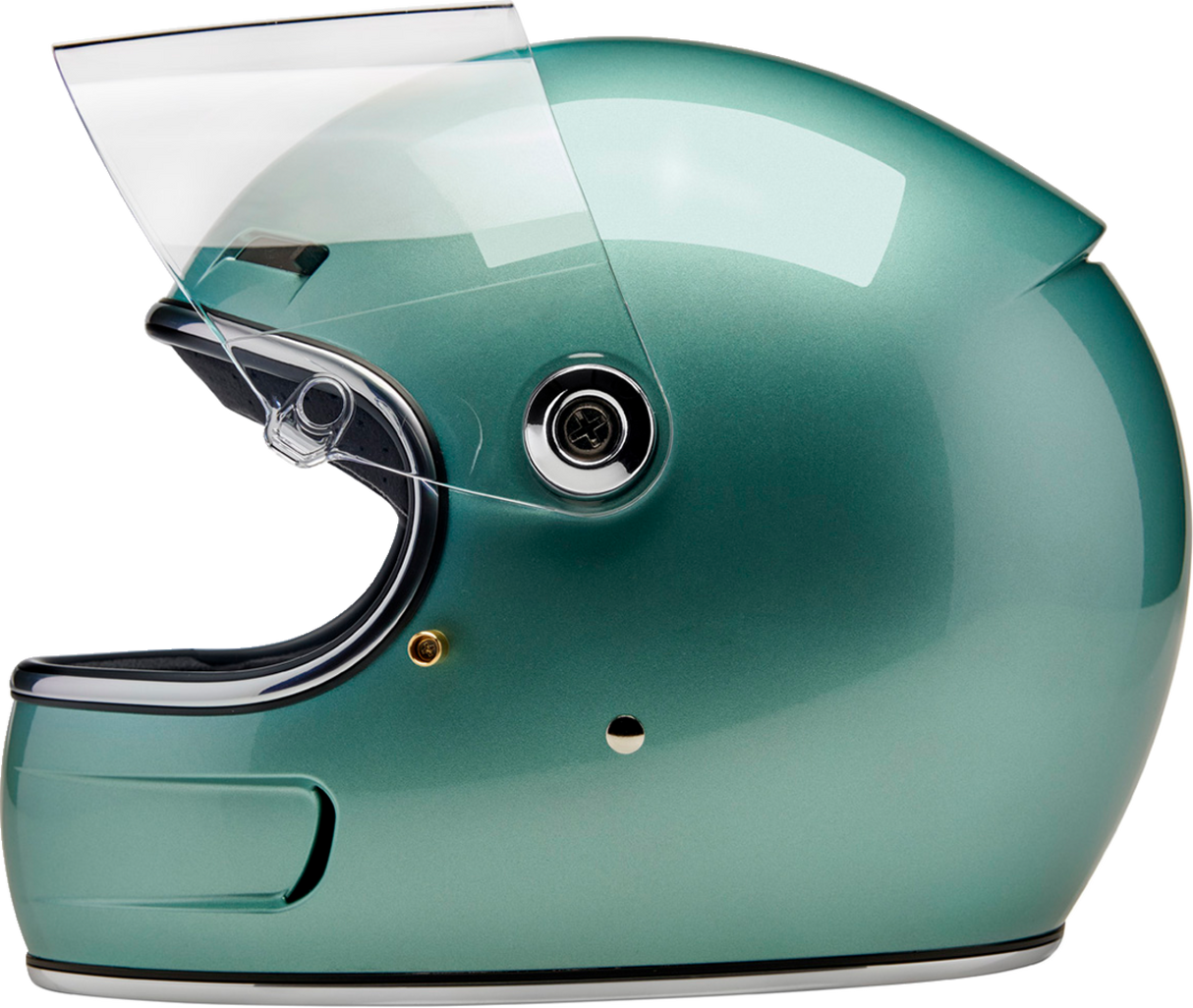 BILTWELL Gringo SV Motorcycle Helmet - Metallic Seafoam - Medium 1006-313-503