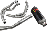 Kawasaki ZX6R 2009-2024 Exhaust Akrapovic Race in Carbon Fiber S-K6R11-RC