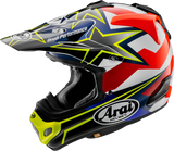 ARAI VX-Pro4 Motorcycle Helmet - Stars & Stripes - Yellow - Medium 0110-8203