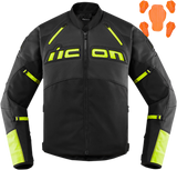 ICON Contra2™ CE Jacket - Black/Hi-Viz - Small 2810-3654