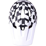 KALI DH Invader Bicycle Helmet - LTD Glitch - Matte Black/White/Red - XS-M 0211323216