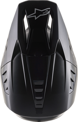 ALPINESTARS SM5 Motorcycle Helmet - Solid - Matte Black - Large 8303121-110-LG