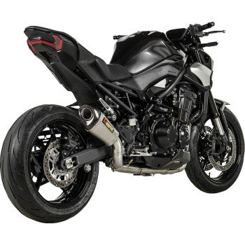 AKRAPOVIC Slip-On Line Muffler - Titanium - Kawasaki Z900 2025 S-K9SO12-ASZT