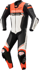 ALPINESTARS Missile Ignition v2 1-Piece Suit - Black/White/Red Fluorescent - US 38 / EU 48 3150222-1231-48