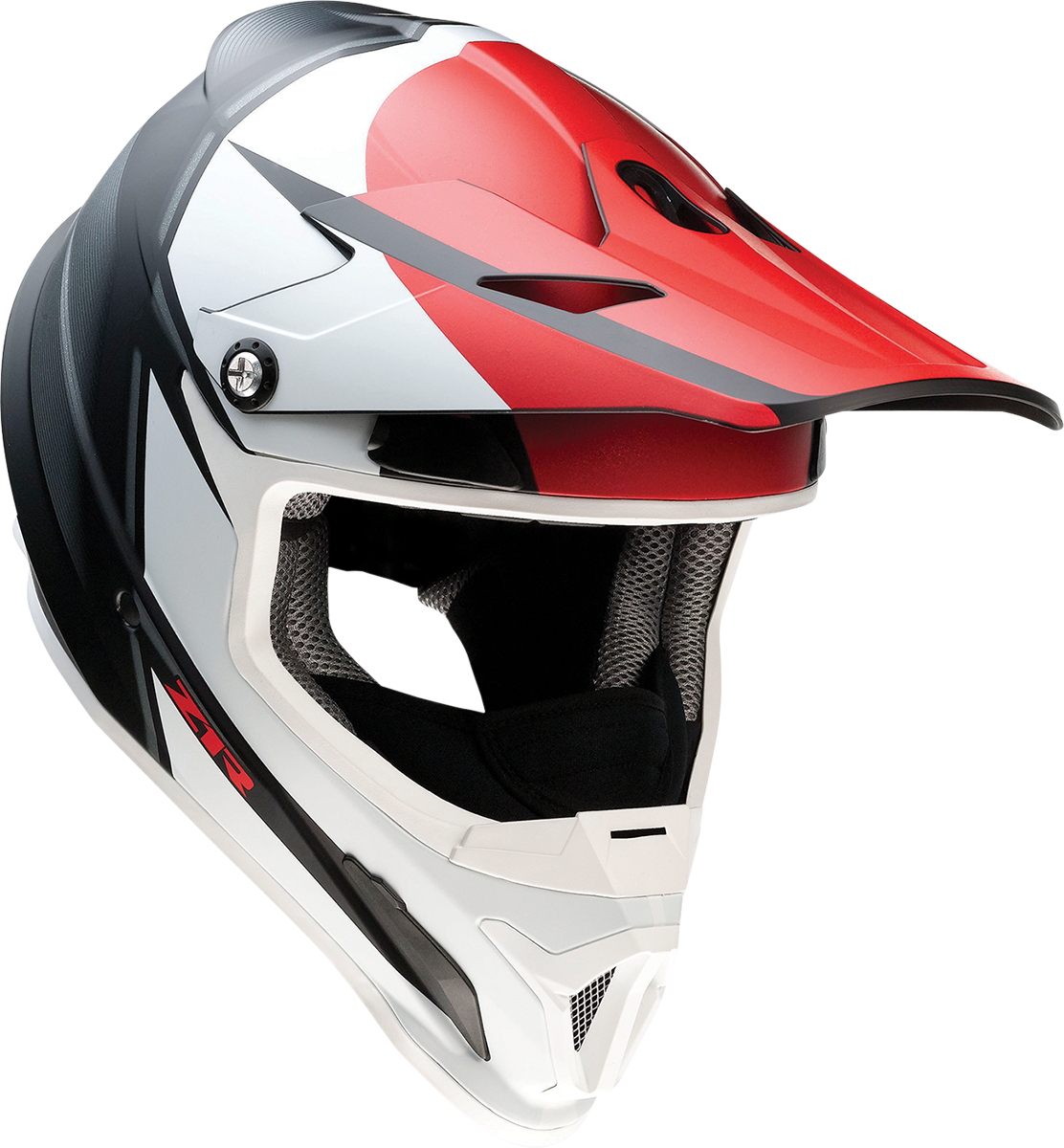 Z1R Rise Motorcycle Helmet - Cambio - Red/Black/White - Small 0120-0721