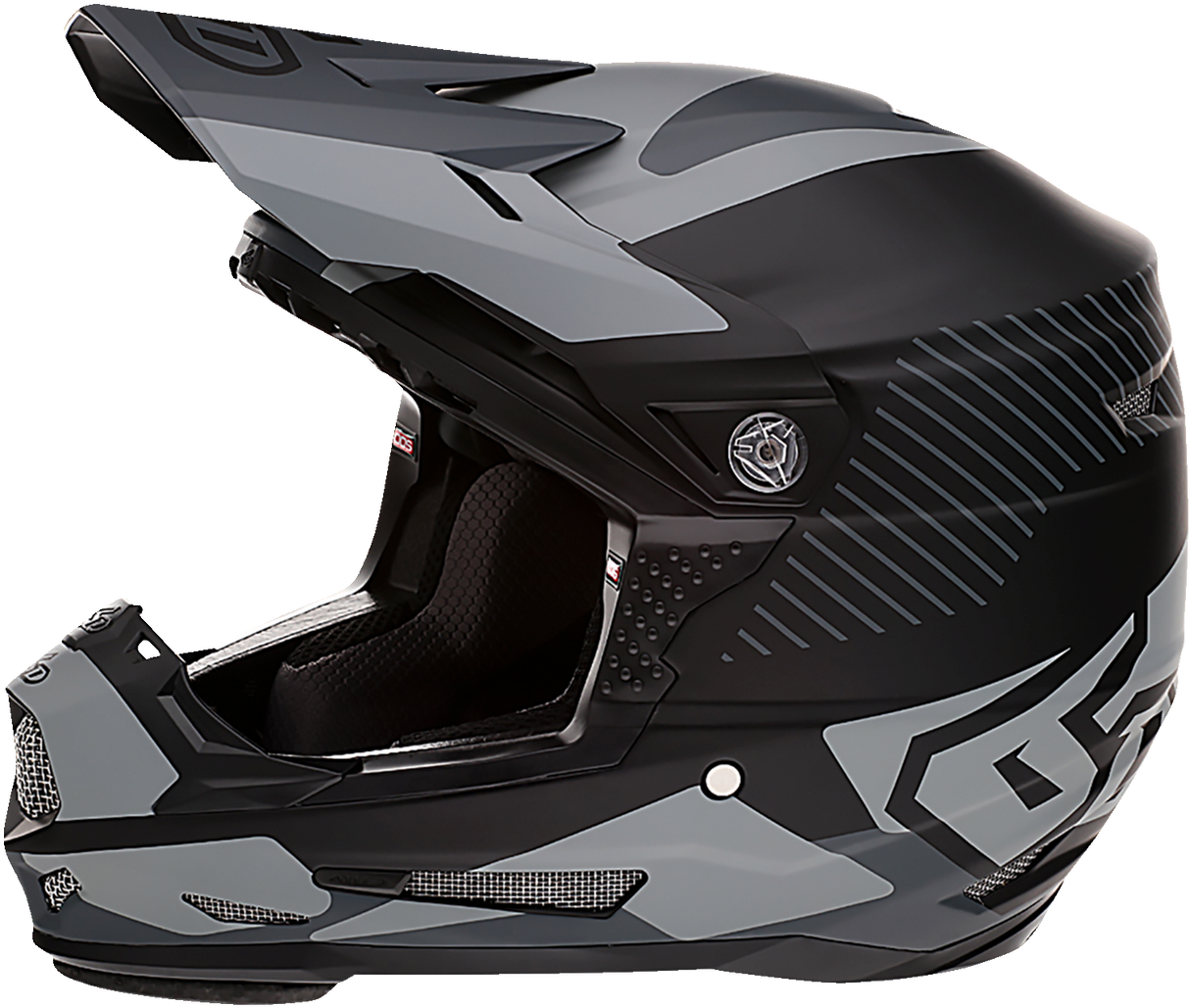 6D ATR-2Y Motorcycle Helmet - Fusion - Black - Large 11-6402