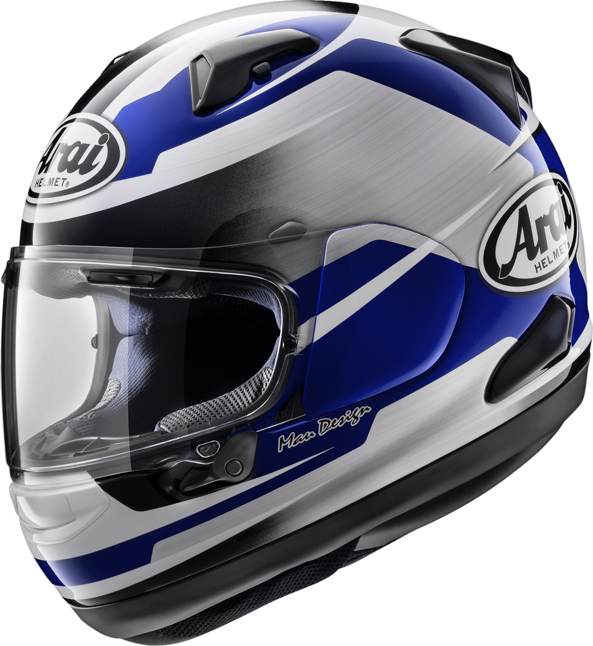 ARAI Quantum-X Motorcycle Helmet - Steel - Blue - XL 0101-15746