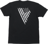 MOOSE RACING Salute T-Shirt - Black - Small 3030-22713