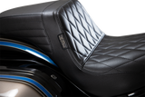 LE PERA Kickflip Seat - Diamond - Black - Softail '18-'21 LYR-590DM