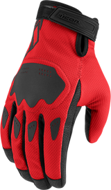 ICON Hooligan™ CE Gloves - Red - 3XL 3301-4389