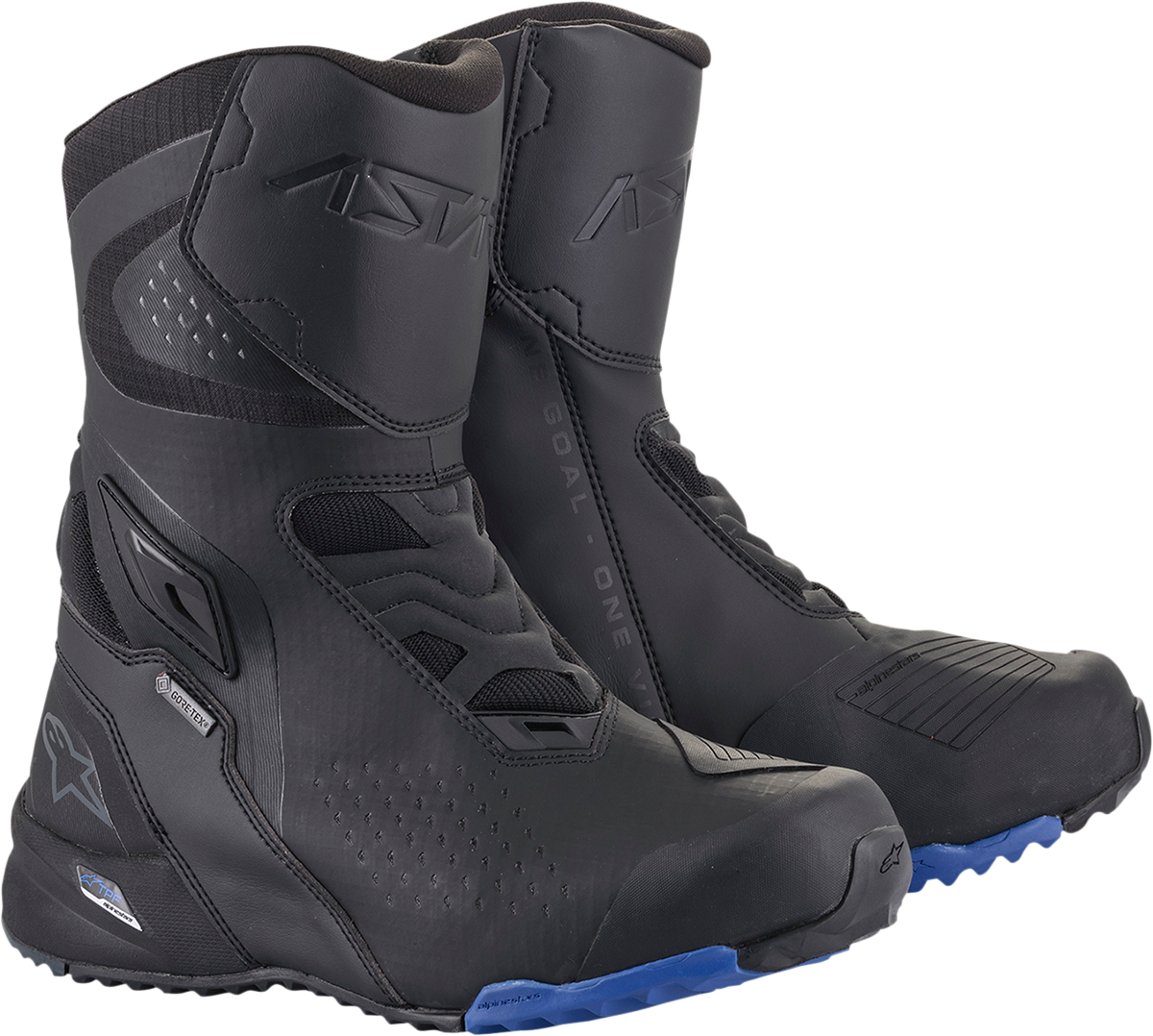 ALPINESTARS RT-8 Gore-Tex® Boots - Black/Blue - US 12 - EU 47 2335422-17-47