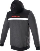 ALPINESTARS Honda Chrome Street Hoodie - Black/Gray/Red - 3XL 4201323-1908-3X