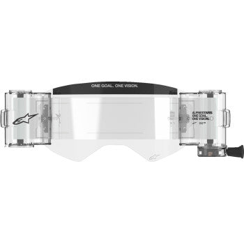 ALPINESTARS Goggles Supertech Roll-Off Film Kit - Vision - Wide - Clear 9101125-010