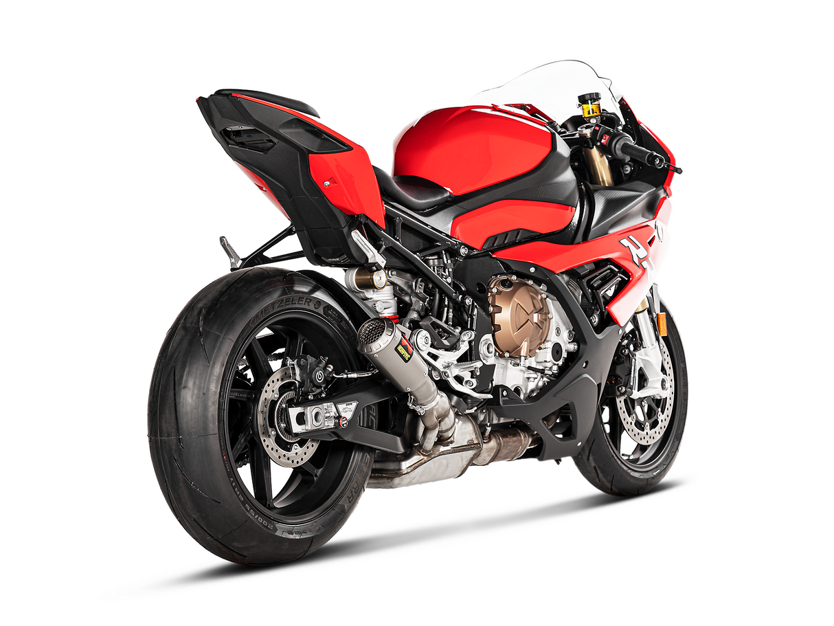 BMW S1000R S1000RR 2020-2024 Exhaust, Akrapovic Titanium Slip-On Line Muffler S-B10SO11-CBT