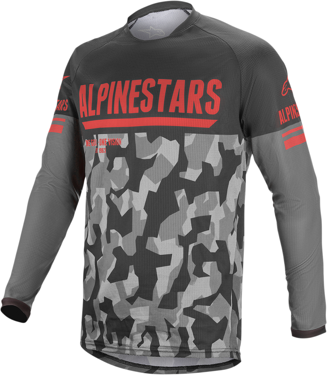 ALPINESTARS Venture-R Jersey - Camo/Red - Large 3763019-9133-L