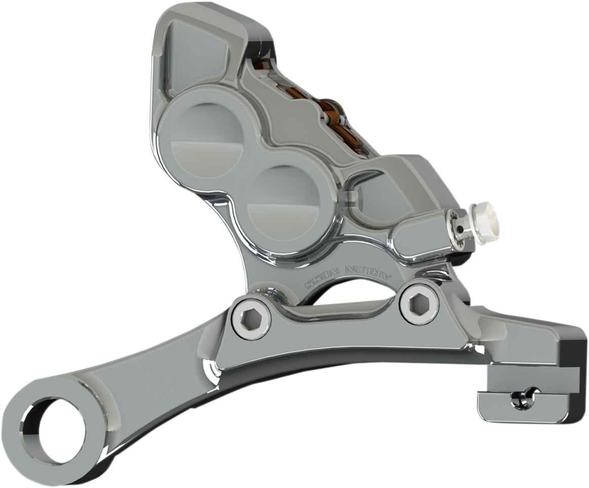 ARLEN NESS 4-Piston Caliper - Rear - 11.8" - Chrome 02-304