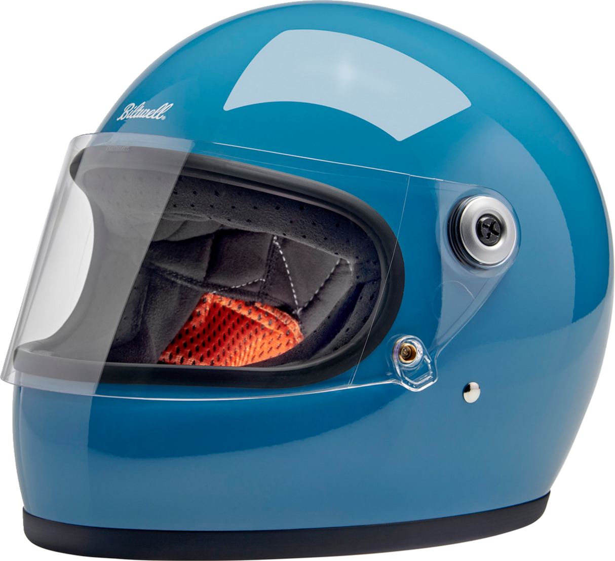 BILTWELL Gringo S Motorcycle Helmet - Gloss Dove Blue - XS 1003-165-501