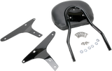 COBRA Round Sissy Bar - Short - Black - FLSTC 602-1254B