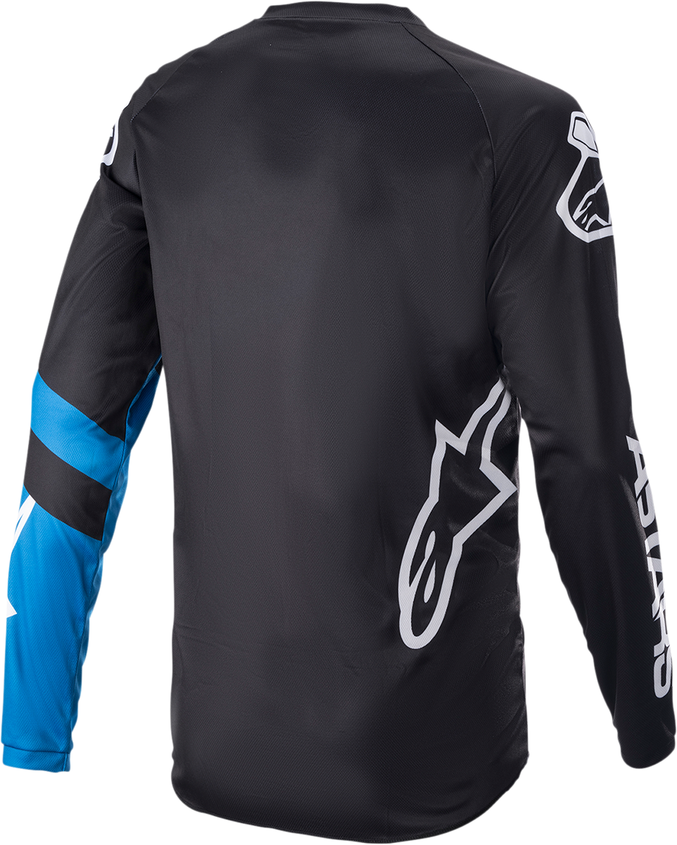 ALPINESTARS Racer V3 Long-Sleeve Jersey - Black/Bright Blue - Large 1762822-1078-LG