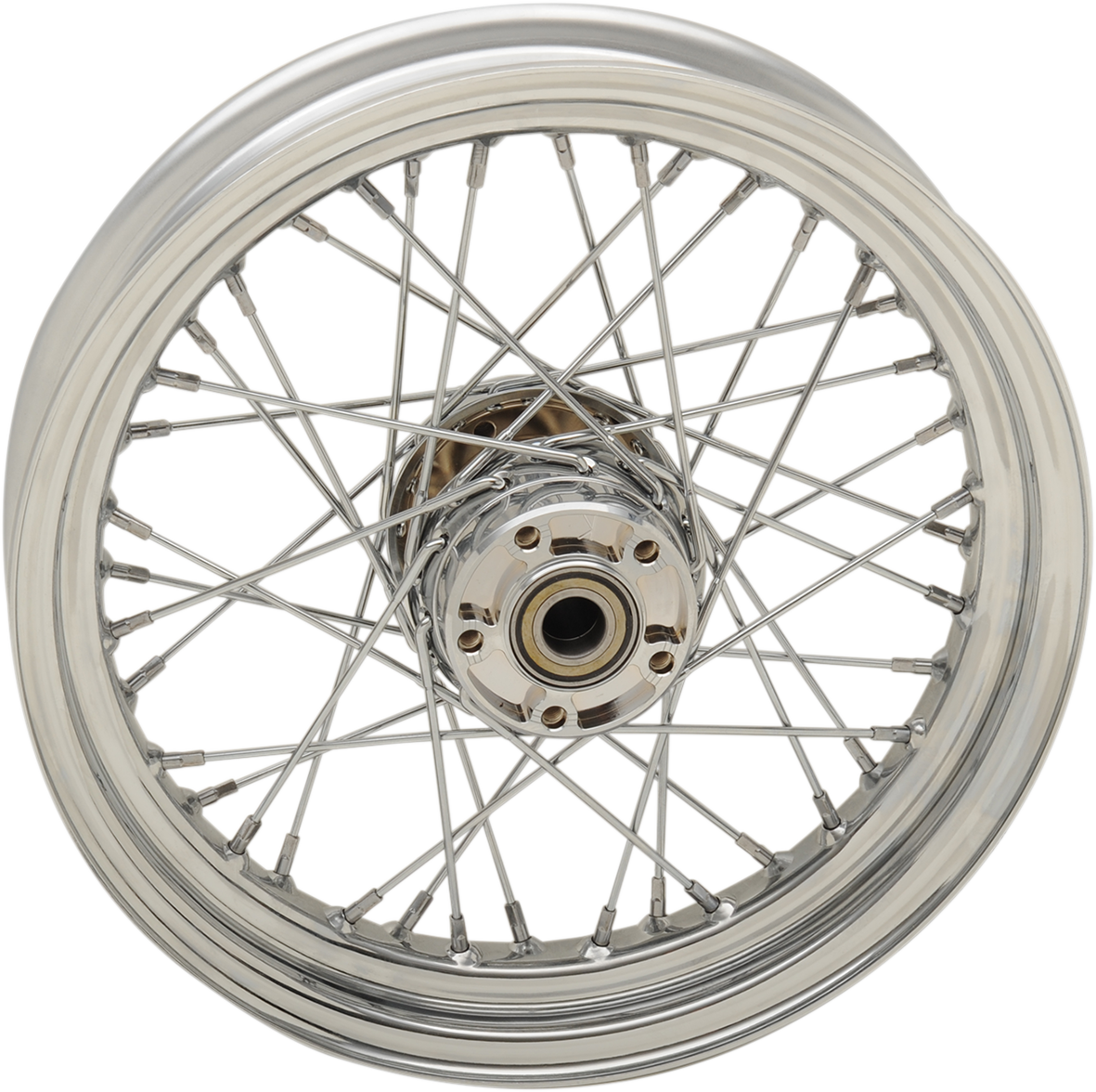 DRAG SPECIALTIES Rear Wheel - Single Disc/No ABS - Chrome - 16"x3.00" - '08+ XL 64414A