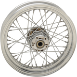 DRAG SPECIALTIES Rear Wheel - Single Disc/ABS - Chrome - 16"x3.00" - '14+ XL 64554