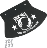 DRAG SPECIALTIES Mud Flap - POW-MIA - 9.5" W x 6.5" H 1420-0045