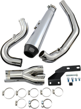 COBRA El Diablo Exhaust - Chrome - '07-'11 Softail 6484